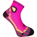 Compressox CSX RUN FUN funkční sportovní ponožky Růžová Žlutá