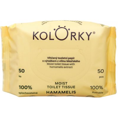 KOLORKY Dětské vlhčené ubrousky s výtažkem z vilínnu lékařského 60 ks – Sleviste.cz