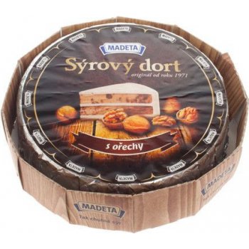 Madeta Sýrový dort s vlašskými ořechy chlaz 1400 g