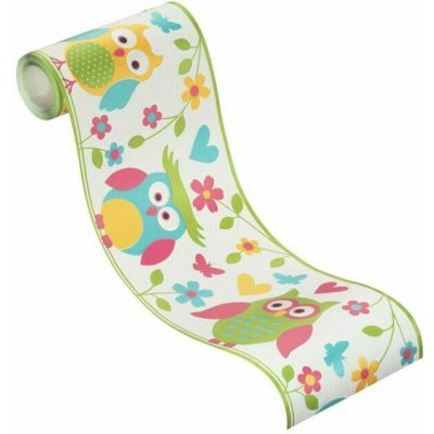 Rasch 459203 Papírová bordura na zeď Kids Teens, rozměry 12,5 cm x 5 m 0,16 x 5 m – Zboží Dáma