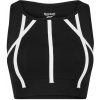 Sportovní podprsenka Reebok Studio Taped Tank Womens Gym Vest Black