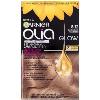 Garnier Olia Glow barva na vlasy 8.12 duhová blond