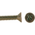 Šroub do plechu ZnB, zapuštěná hlava, DIN 7982 - 2.2x6.5 – Sleviste.cz