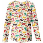 WAMU Dětské tričko s dlouhým rukávem KOČIČÍ LOUKA – Zboží Mobilmania