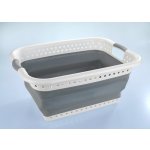 WENKO , skládací plastová nádoba se 2 uchy - 60,2 x 45,6 x 28 cm – Sleviste.cz