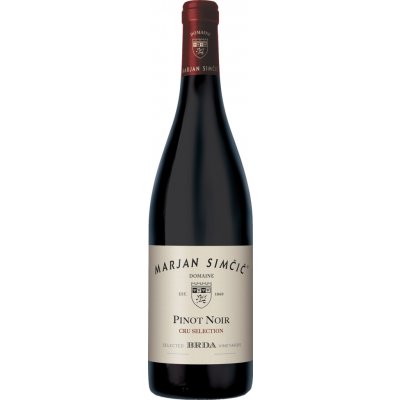 Marjan Simcic Pinot Noir Cru Selection 2023 Červené 14% 0,75 l (holá láhev) – Hledejceny.cz