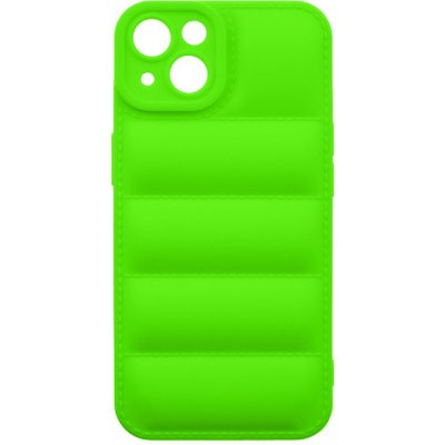 ME Puffy Apple iPhone 13 - gumový - zelené – Zboží Mobilmania