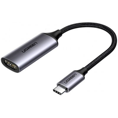 Ugreen USB Type C to HDMI 2.0 4K@60 Hz Thunderbolt 3 Convertor pro MacBook / PC gray (70444) – Zboží Mobilmania