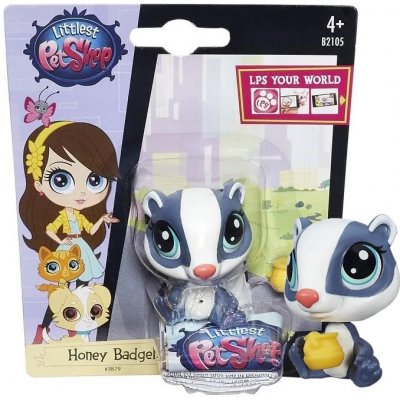 LITTLEST PET SHOP BADDER HONEY BADGELY LPS B2105