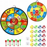 Sada pro hru šipek pro děti terč, bezpečné šipky a míčky Na Suchý Zip – Hledejceny.cz