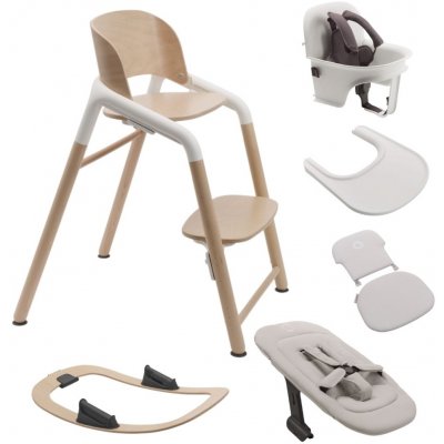 Bugaboo Giraffe All-in Bundle Neutral Wood/White – Zboží Mobilmania