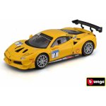 Bburago BB36306 Ferrari Racing 488 Challenge žluté 1:43 – Zboží Dáma