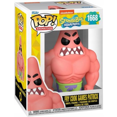 Funko Pop! 1668 Spongebob Squarepants Fry Cook Games Patrick – Sleviste.cz