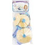 Teddies sada pánví s doplňky plast 11ks v sáčku – Zboží Dáma