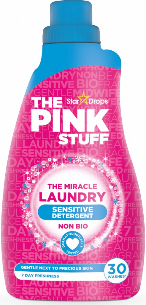 The Pink Stuff Sensitive prací gel 30 PD 960 ml