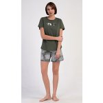 Vienetta Barbora dámské krátké khaki – Zboží Dáma