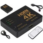 APTEL Slučovač HDMI 3/1 s dálkovým ovladačem HD28D 34308 – Hledejceny.cz