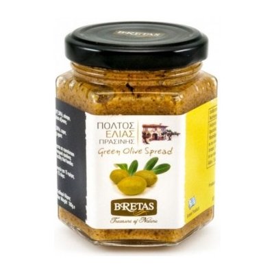 Bretas olivová pasta ze zelených oliv 180 g