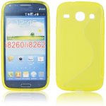 ForCell silkonové pouzdro kryt Lux S Yellow pro Samsung i8262 Galaxy Core Duos – Sleviste.cz