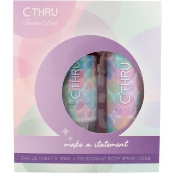 C-THRU Tender Love EDT 30 ml + deospray 150 ml dárková sada