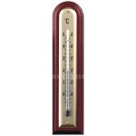 Lihový teploměr nástěnný na dřevěné podložce B101441 – Zboží Dáma