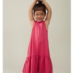 Gray Label šaty Frill GOTS cherry – Zbozi.Blesk.cz