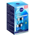 Nivea Hydra Skin Effect osvěžující gelový krém na den 50 ml + Hydra Skin Effect hydratační gel krém na noc 50 ml dárková sada – Zboží Dáma