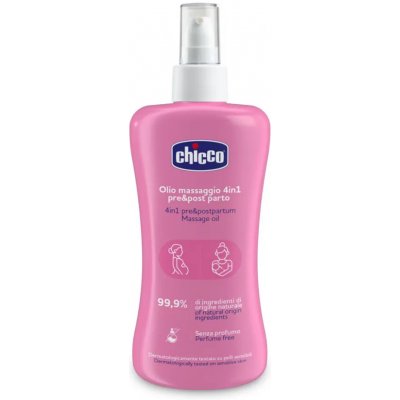 Chicco Masážní olej před a po porodu 4v1 200 ml – Sleviste.cz