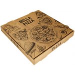 ECOFOL Krabice na pizzu 32x32x4 cm hnědá BELLA PIZZA ideal pack® bal/100 ks – Sleviste.cz