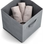 Zeller Present organizér 26 x 26 x 26 cm šedá NON-W – Zboží Dáma Zeller Present organizér 26 x 26 x 26 cm šedá NON-W – Zboží Dáma