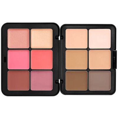 Make Up For Ever Paletka na tvář HD Skin Face Essentials Palette H1 Light to Medium 27 g – Zboží Dáma