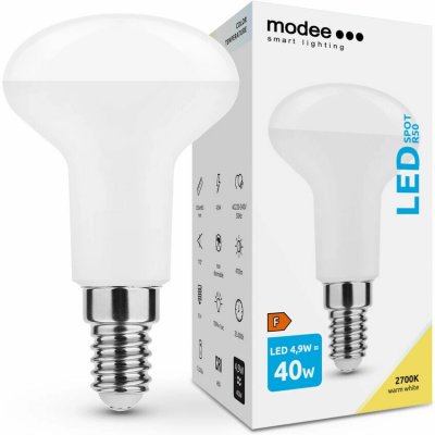 Modee Smart Lighting LED žárovka E14 4,9W teplá bílá ML-R502700K4,9WE14A – Hledejceny.cz