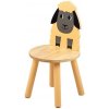 Dětský stoleček s židličkou Tidlo dřevěná židle ovečka
