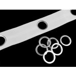 Prima-obchod Záclonovka se zacvakávací průchodkou šíře 75; 80 mm, barva 2 (8*) 75 mm bílá – Sleviste.cz