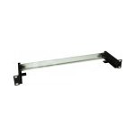 DIN lišta Solarix RAIL-1U-DIN DIN lišta, s držákem, do 19" rozvaděče, 1U, RAL 9005, černá 80138323 – Zboží Živě