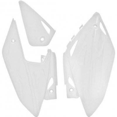 Racetech boční tabulky zadní HONDA CRF 450X 05-17 bílá FICRFXBN005 | Zboží Auto