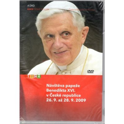 Návštěva papeže Benedikta XVI. v České republice 4DVD