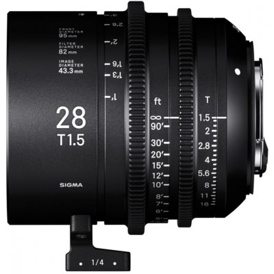 SIGMA CINE 28mm T1.5 FF F/VE METRIC Sony E-mount