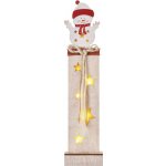 Emos DCWW12 LED dekorace dřevěná sněhulák 46 cm 2x AA – Hledejceny.cz