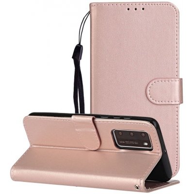 Bomba Otevírací obal pro huawei - růžově zlatá Model: P20 – Zboží Živě