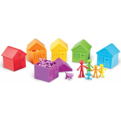 Learning Resources Třídicí set domečky a sousedé – Zbozi.Blesk.cz
