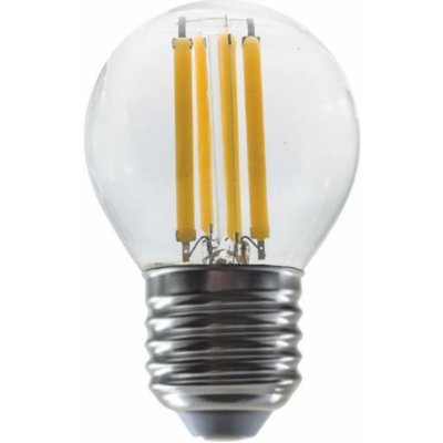 ACA Lighting LED FILAMENT E27 G45 6W 6500K 230V 780lm RA80 ALIN6CW – Zboží Mobilmania