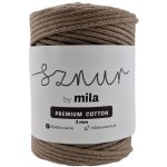 MILA Bavlněná šňůra PREMIUM COTTON 3mm/100m - BÉŽOVÁ/PC10 – Hledejceny.cz