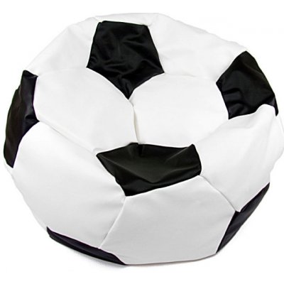 MudokFotbalový míč M bílá/černá