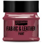 pentart Barva na textil a kůži bordó 50 ml – Zboží Dáma