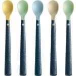 Tommee Tippee Lžičky pro nejmenší Softee 5 ks 4m+ – Zboží Dáma