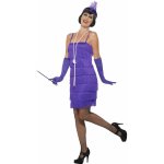 charleston šaty 30. léta fialové – Zboží Mobilmania