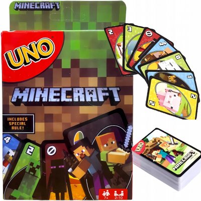 Mattel Uno Minecraft – Zboží Živě