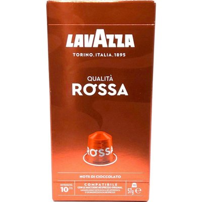 Lavazza Kávové kapsle Nespresso Qualita Rossa 10 ks 50 g – Zboží Dáma