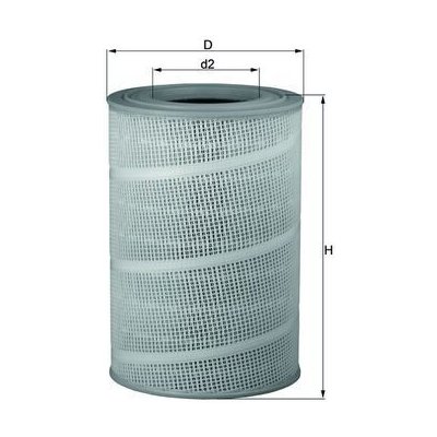 Vzduchový filtr MAHLE LX 714 – Hledejceny.cz